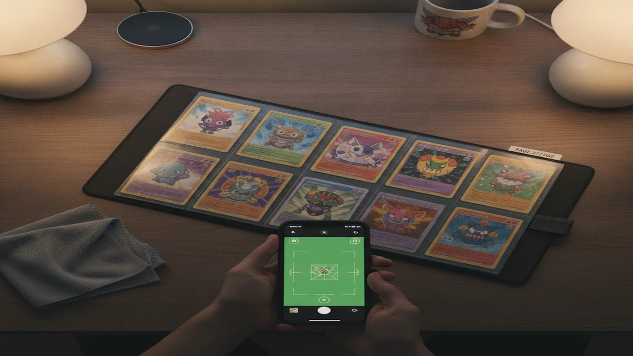 How to Scan a Binder of Pokemon Cards Efficiently
